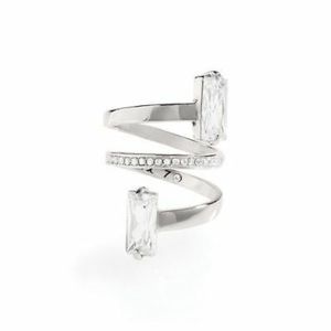 Chloe + Isabel Cocktail Hour CZ Spiral Wrap Ring